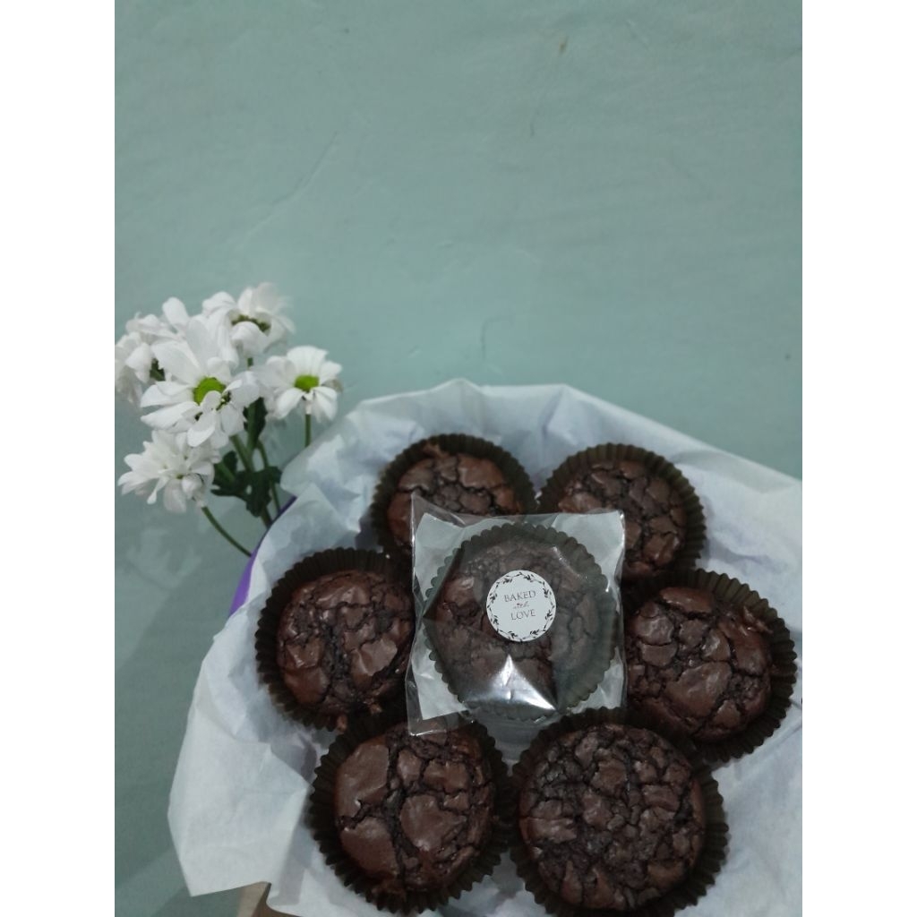 Fudgy Brownies Cup