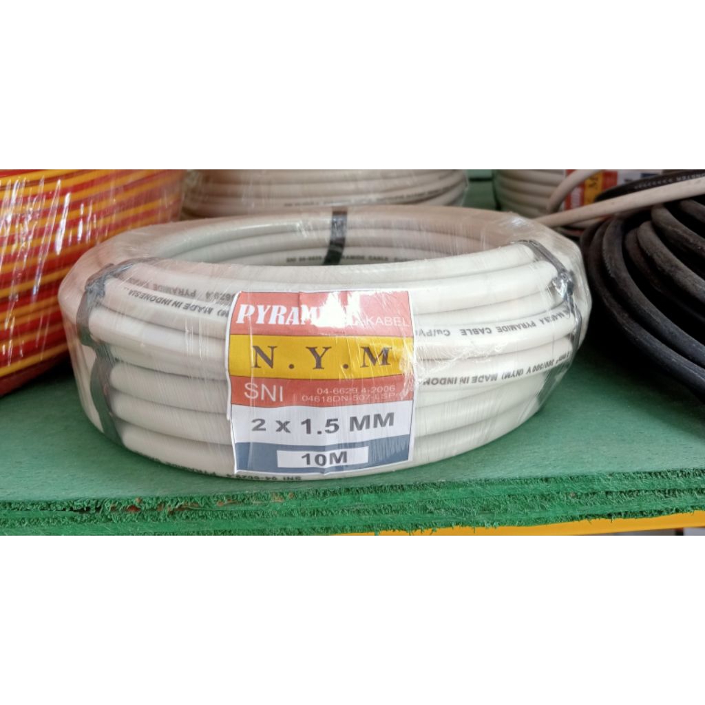 KABEL NYM 2×1.5 10 M PYRAMIDE