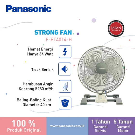 Panasonic F-ET4014-H - Kipas Angin Industrial / Industrial Fan