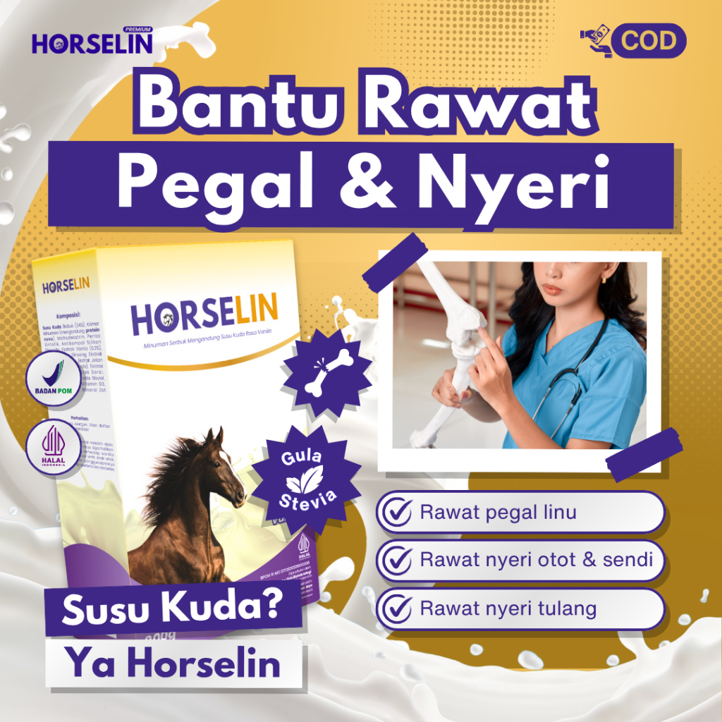 Susu Kuda Untuk Nyeri Akut Sendi Tulang Otot Saraf | Susu Kuda Sumbawa untuk Kesehatan Tulang-Sendi