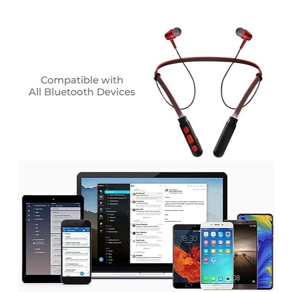 TWS Neck K90 Headset Bluetooth Waterproof Bass 9D HiFi Stereo Sound Earphone Waterproof Headphone An