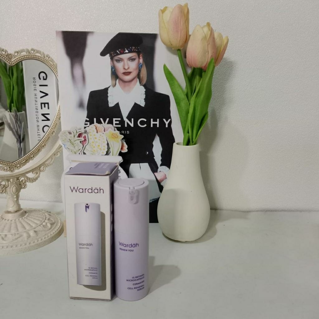 1 Paket Wardah Renew You( Moisturizer , Serum)