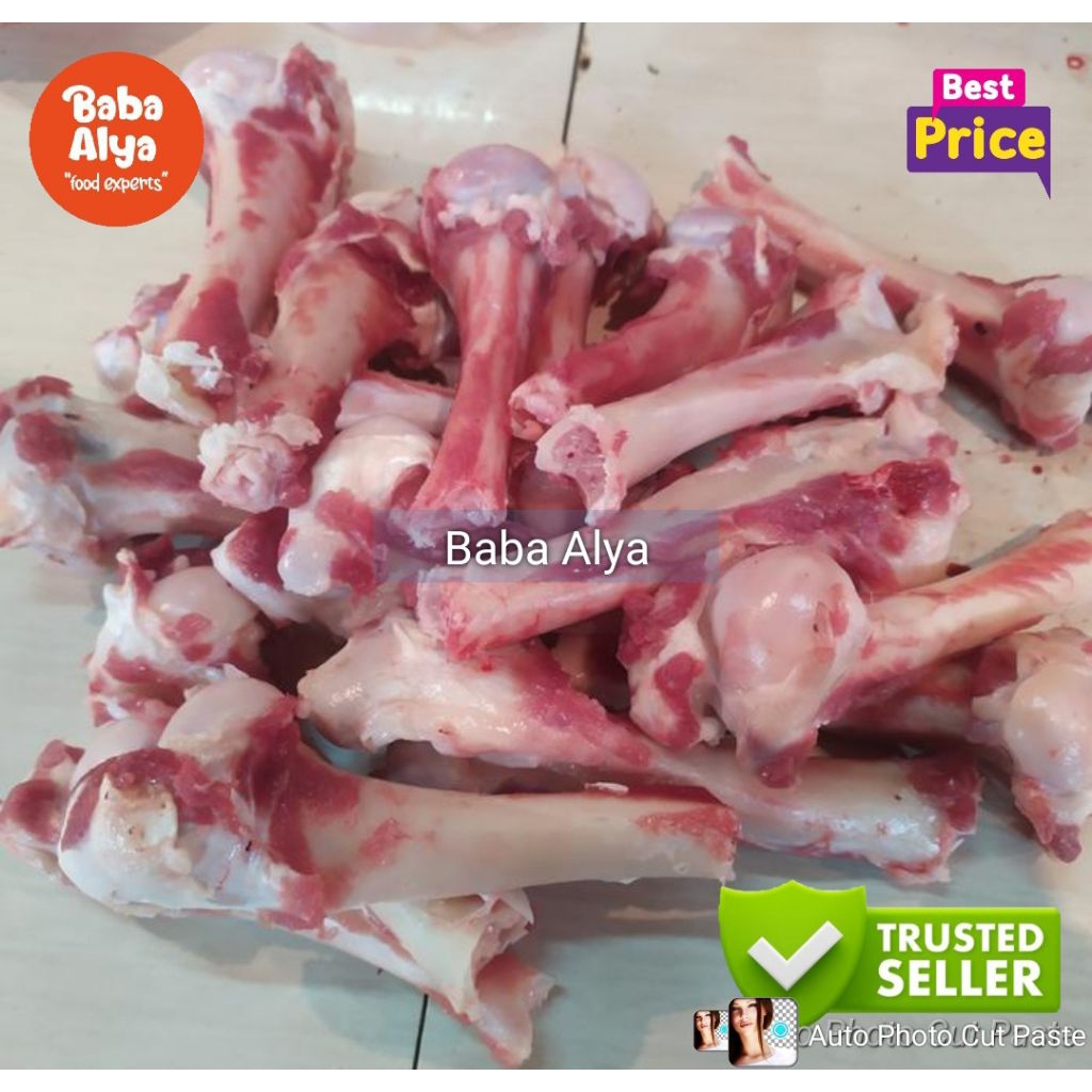 Tulang Sumsum Kambing 1 KG | Fresh Setiap Hari