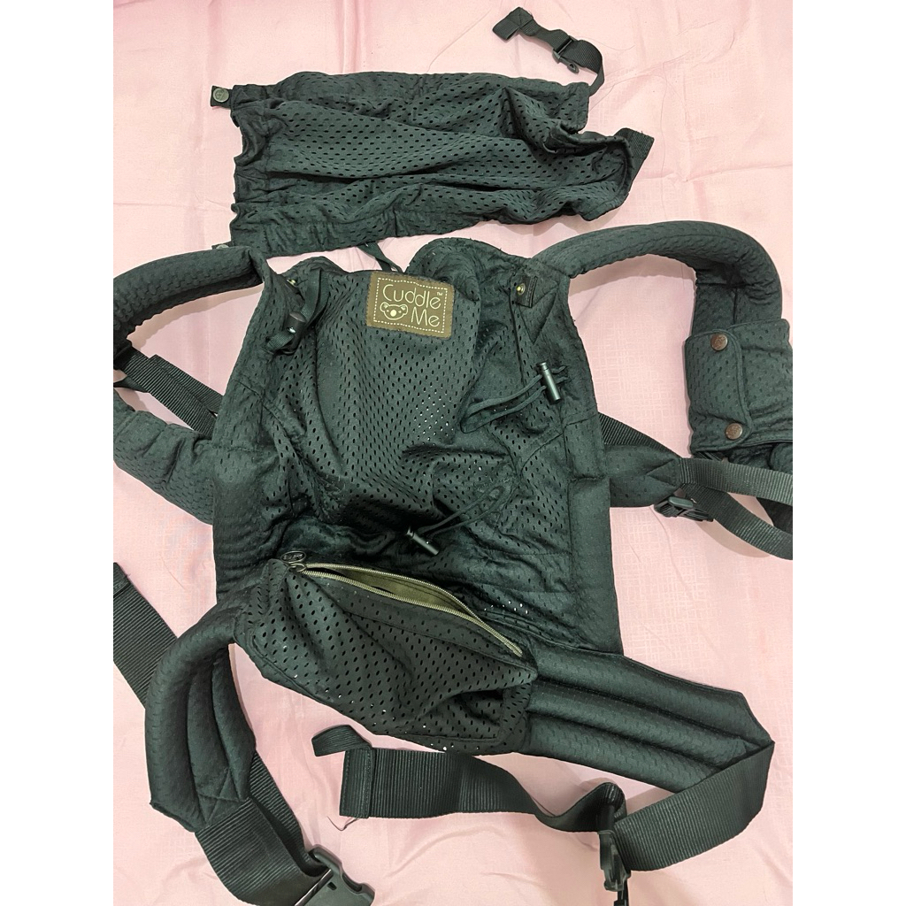 (Preloved) Baby Carrier Cuddleme Levana Air Gendongan SSC M Shape - BLACK