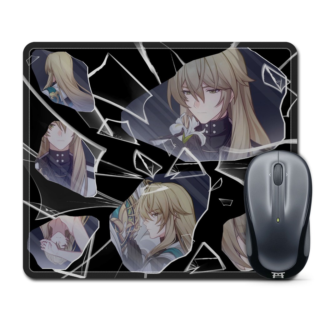 Mouse pad gaming anime gameLOUCHA HSR- HONKAI STAR RAILmaterial Rubber
