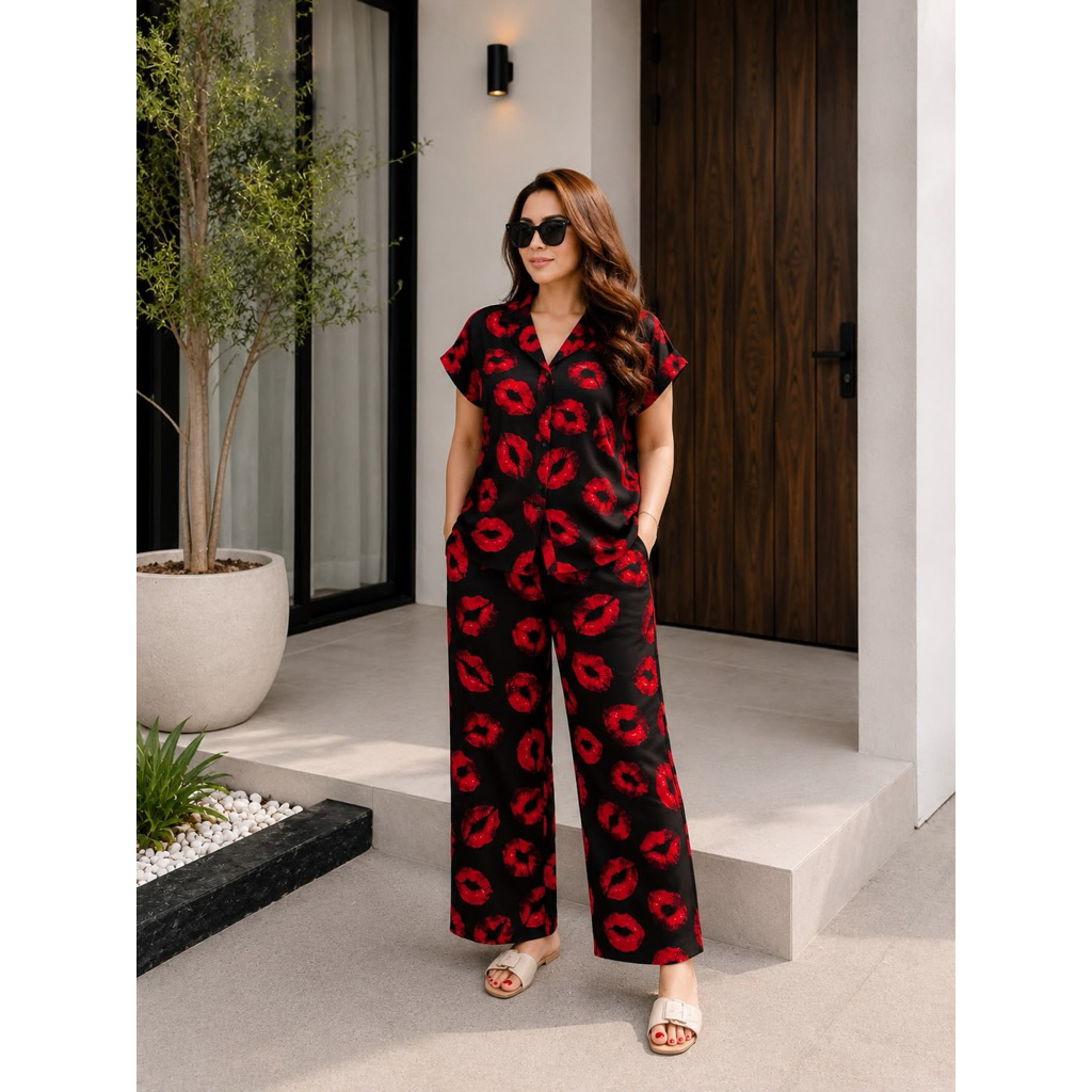 RGB Oneset Pajamas Rayon Setelan Wanita Rgb Original