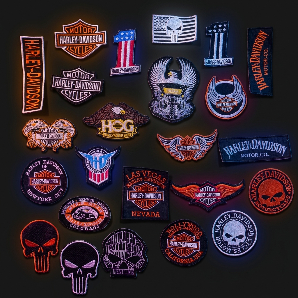PATCH BORDIR KECIL ANAK MOTOR EMBLEM BORDIR MOTOR