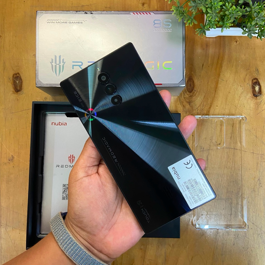 Nubia Red Magic 8s Pro 5G 12/256GB Black Garansi resmi feb 2027