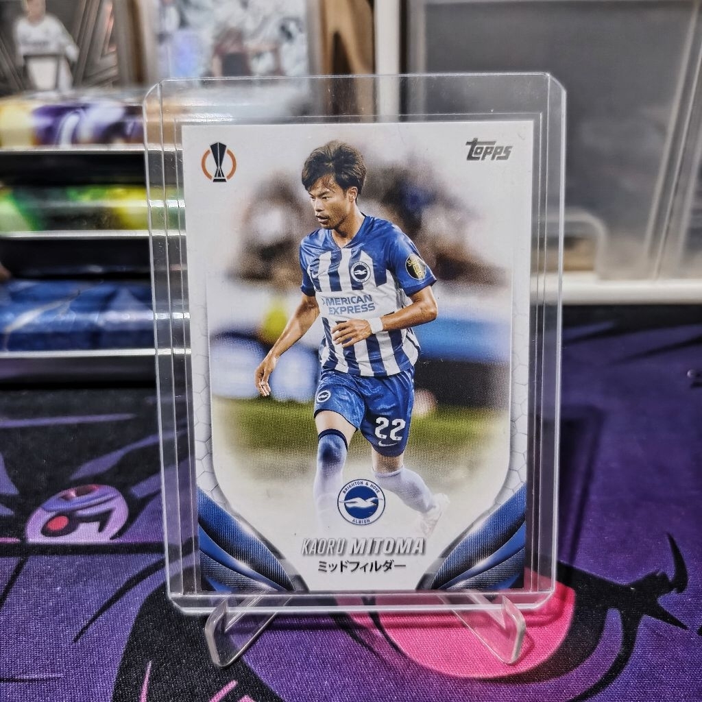KARTU BOLA KAORU MITOMA BRIGHTON ALBION TOPPS 23/24