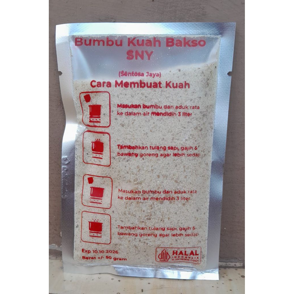 BUMBU KUAH BAKSO SONY LAMPUNG