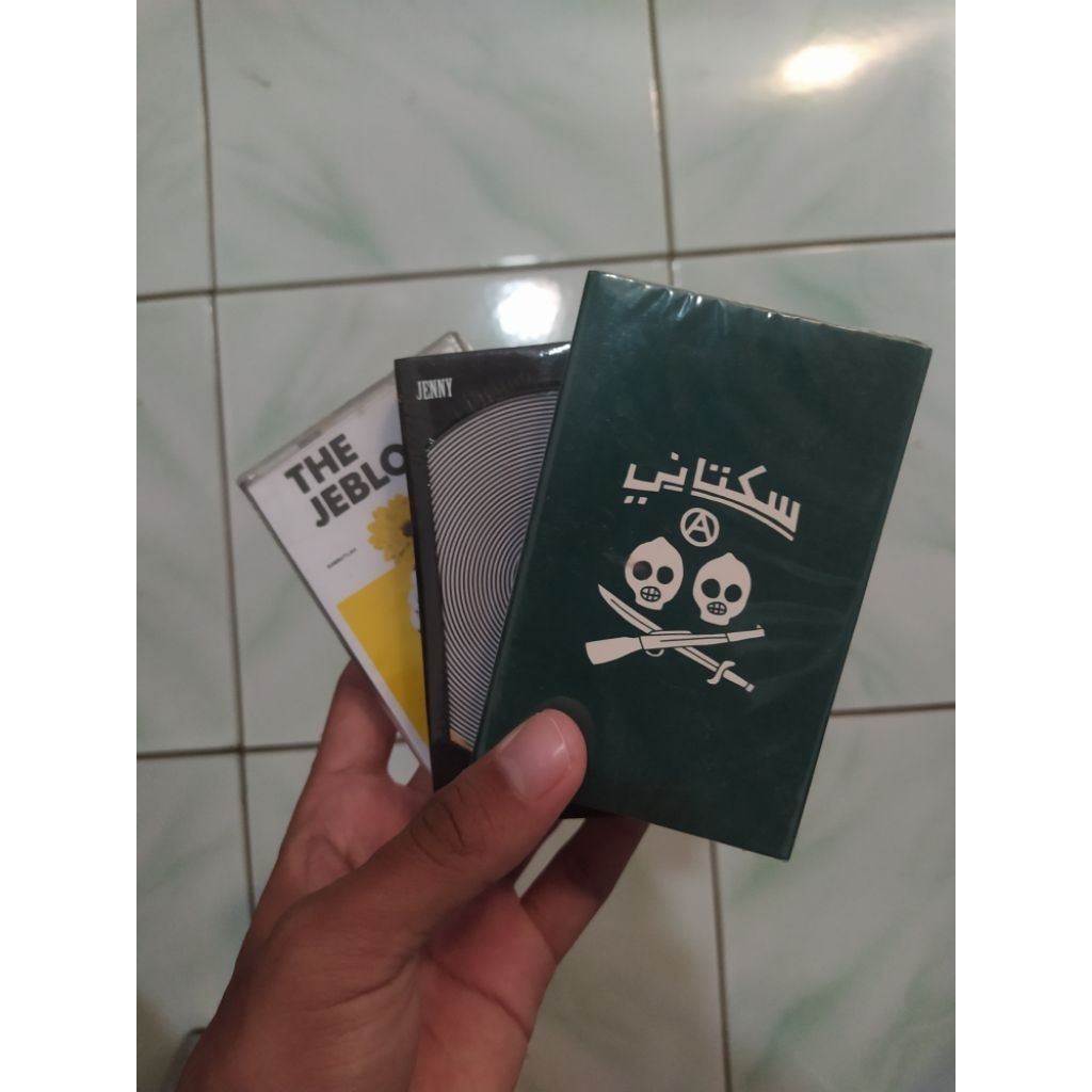 Kaset The Jeblog Kaset Sukatani Kaset Jenny Cangkang Putih Segel
