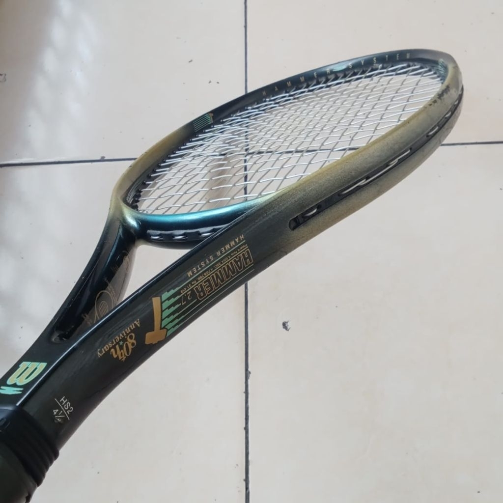 Raket tenis wilson hammer 2.7 80thn aniversary original