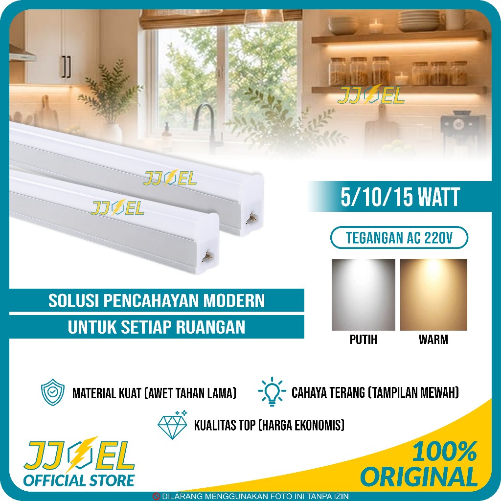 Lampu LED T5 TL Neon Terang Hemat Listrik Berkualitas