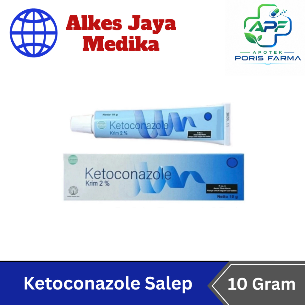 KETOCONAZOLE SALEP 10 gram - salep gatal jamur