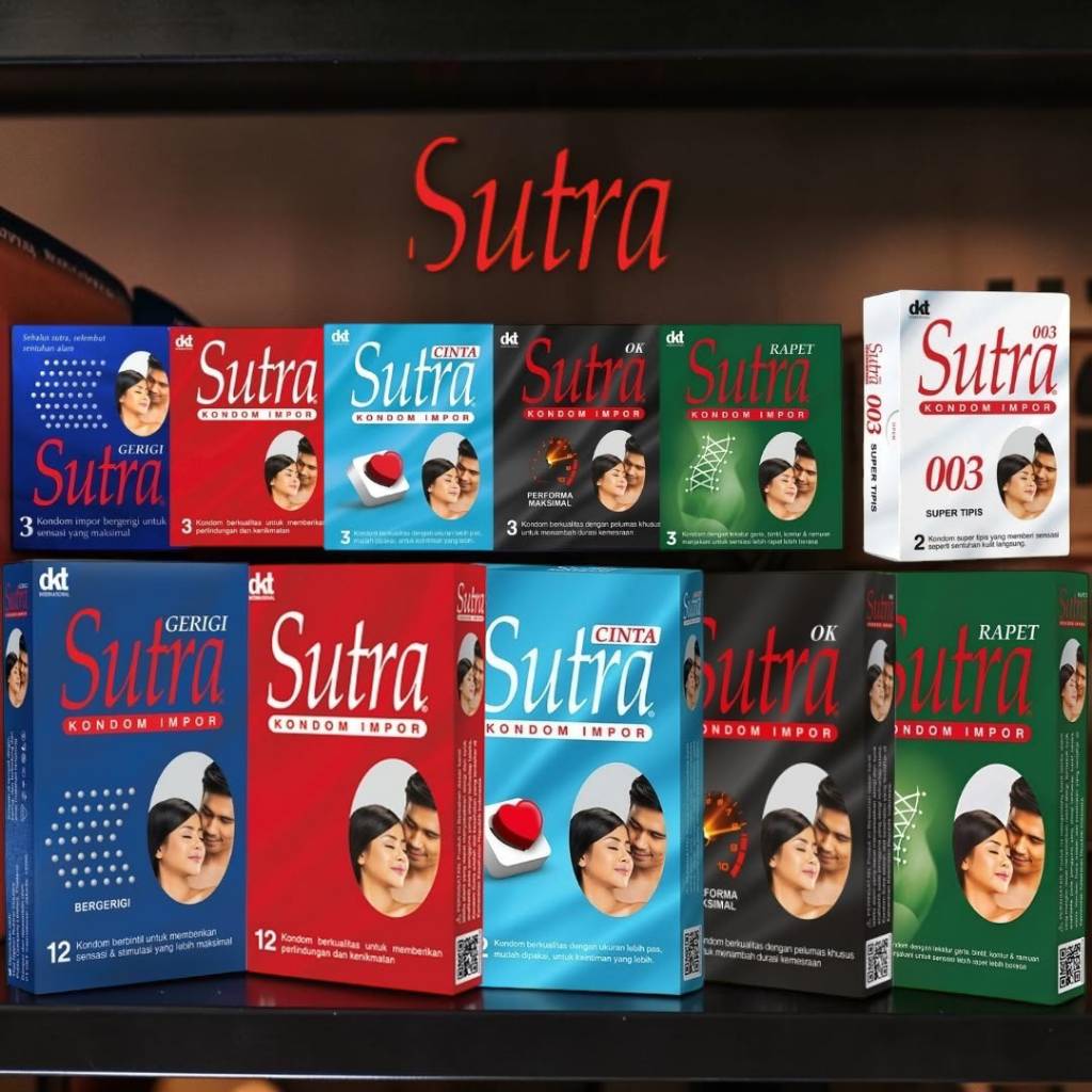 Sutra All Varian Tipis Polos Transparan dengan Pelumas Khusus Halus Lembut