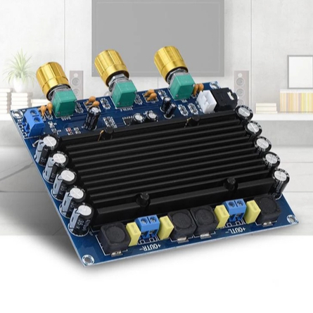 Digital Audio Amplifier TPA3116D2 Adjustable 2x150W DC 12-24V PCB