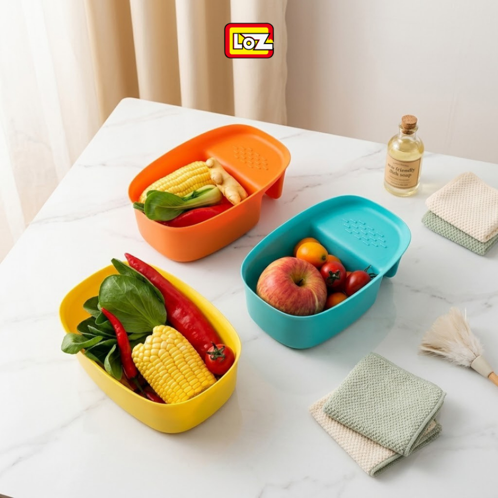 Tirisan Plastik Tirisan Sayur Peniris Wastafel Peniris Sayur