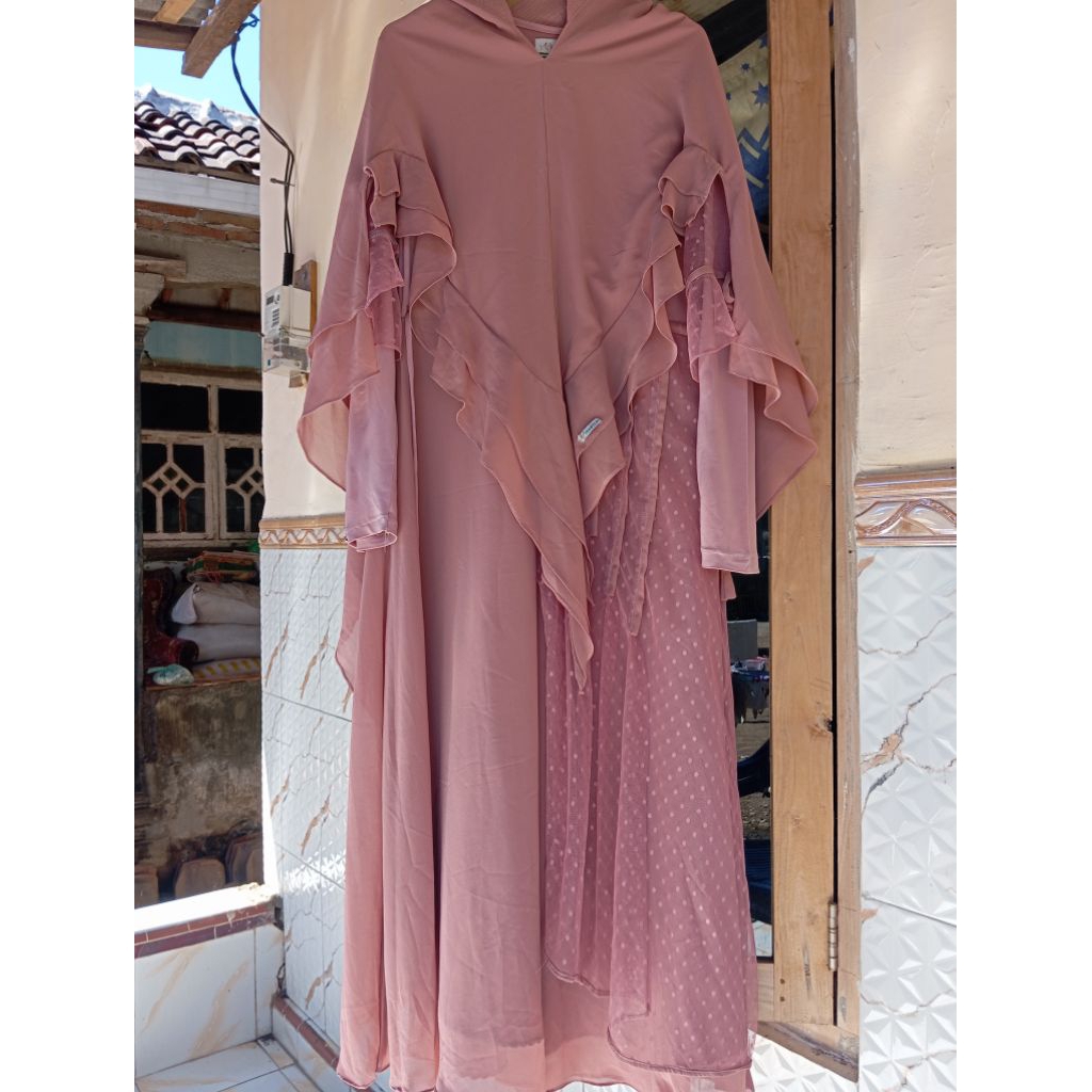 preloved gamis set syari