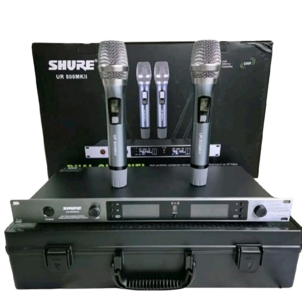 MIC WIRELESS SHURE UR 800 MKII