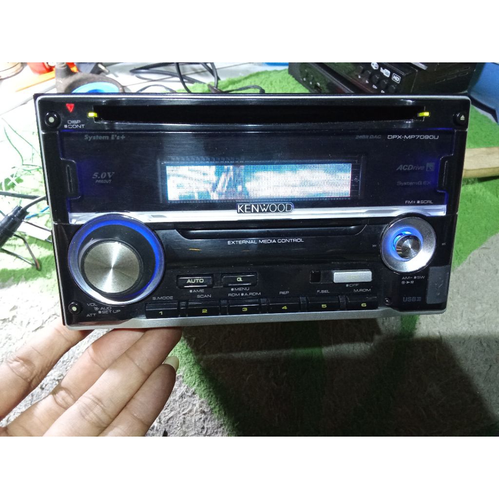 Head unit doubledin Kenwood DPX-MP7090u Scond
