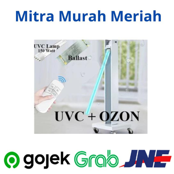 Lampu UV Sterilizer Ruangan 150 Watt - Sterilisasi Disinfektan Virus
