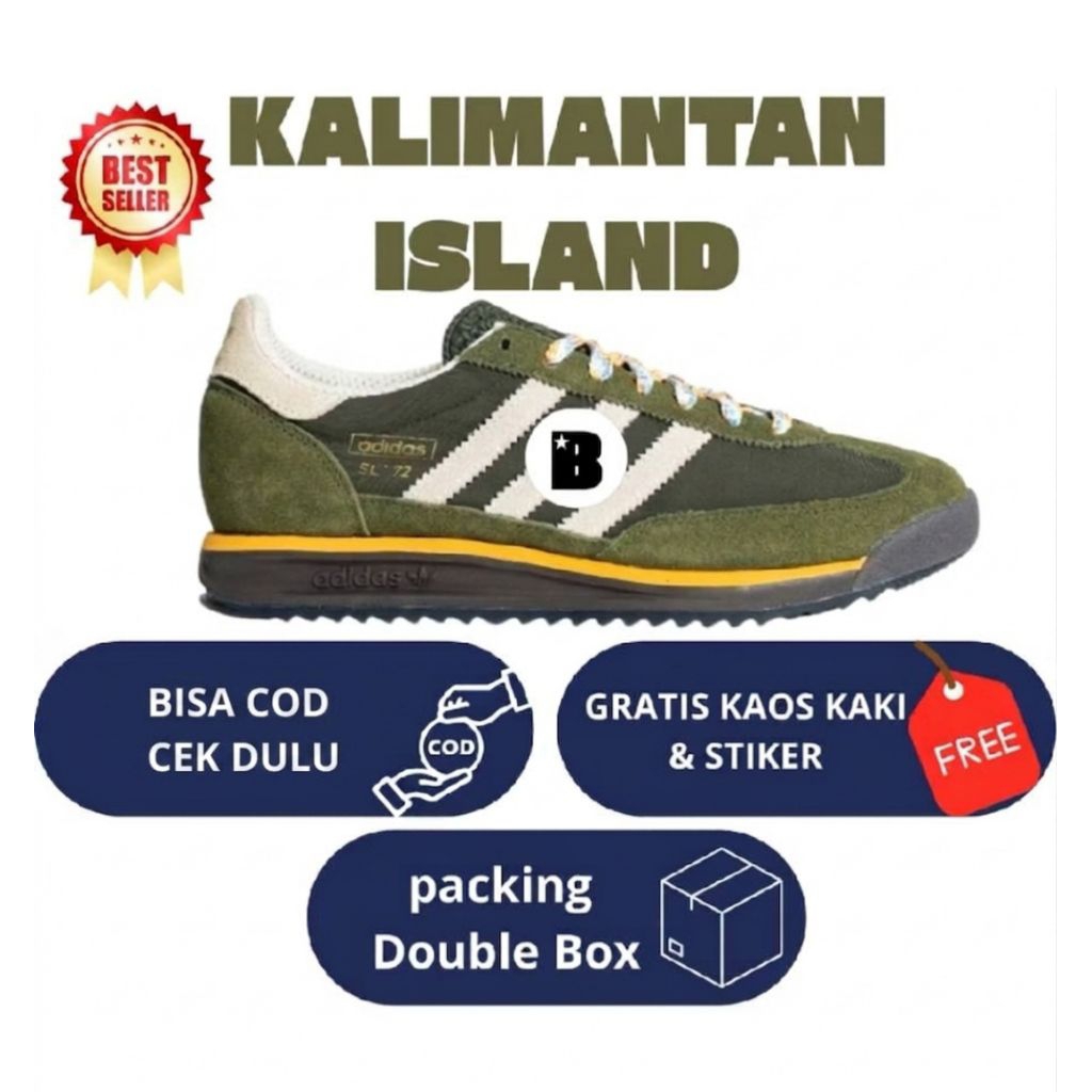Sepatu SL72 Kalimantan Borneo Series BNIB