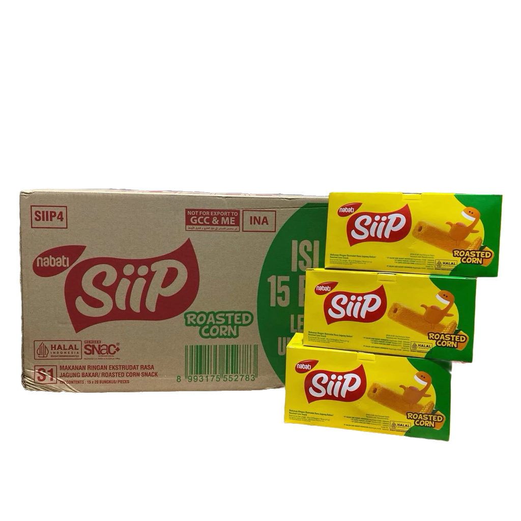 Nabati Siip 1 dus  isi 15 box Coklat Jagung Keju
