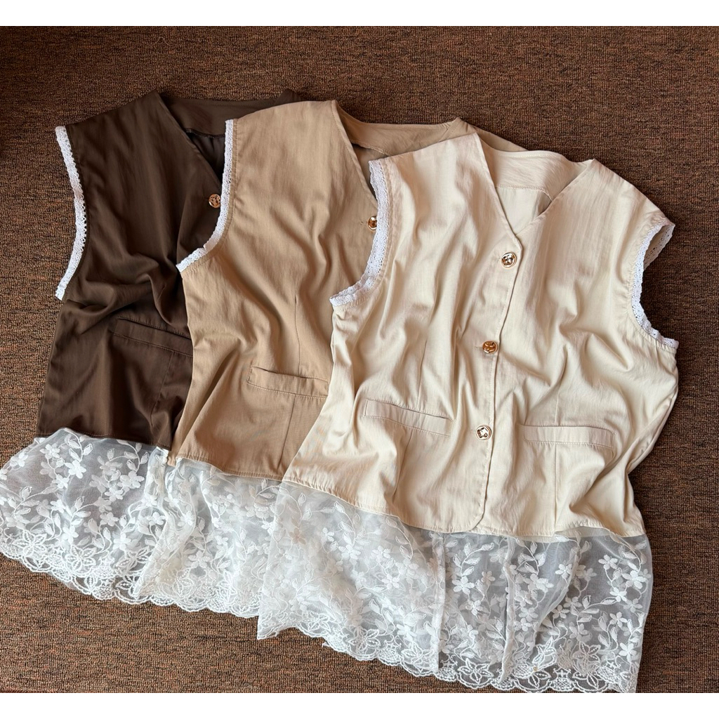 MF - Fashion Wanita Fea Vest