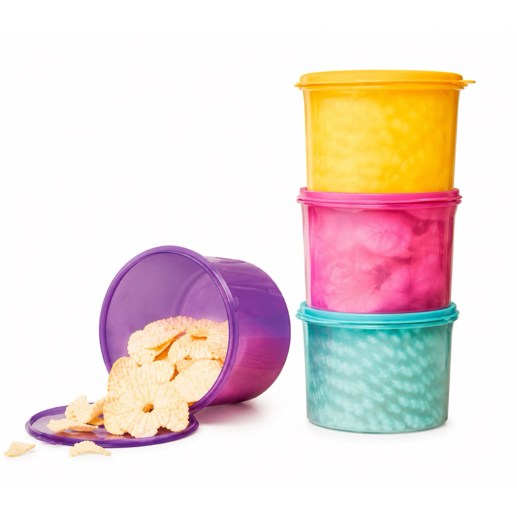 texture canister tupperware