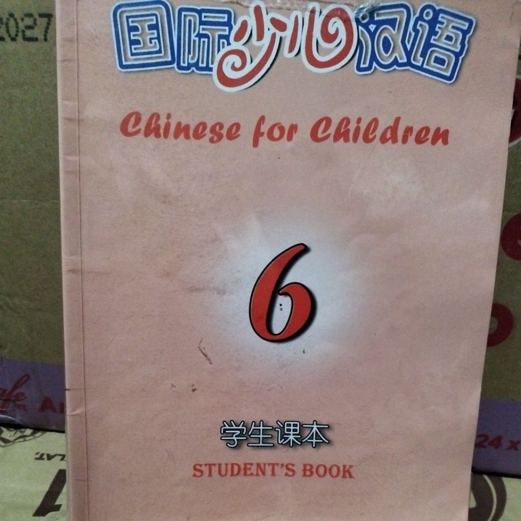 buku Mandarin Chinese for children kelas 6