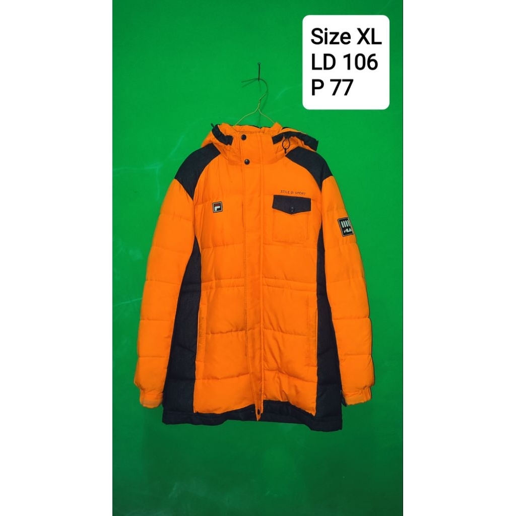 Jaket Fila gelembung outdoor