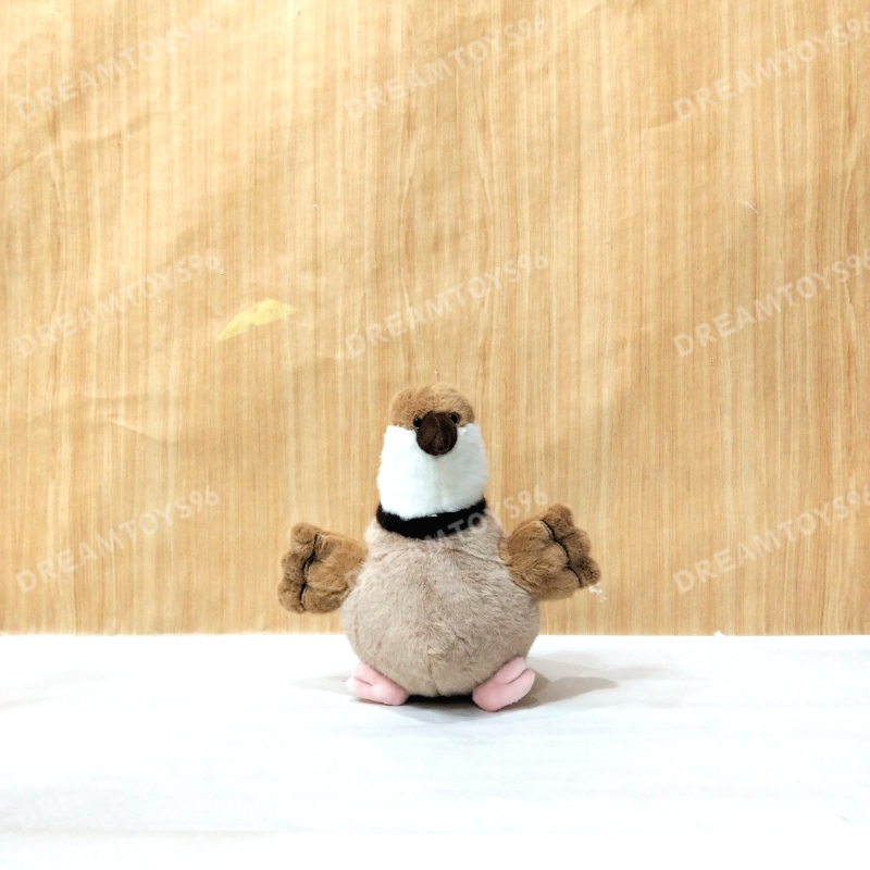 DREAMTOYS96 Boneka Burung Merpati Plush Doll Lucu Lembut Varian Green & Brown