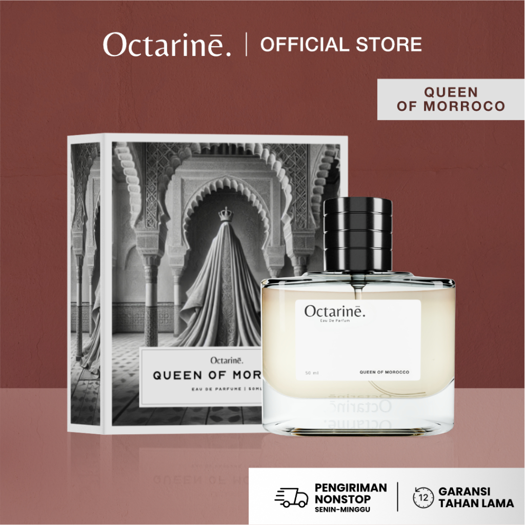 Octarine - Queen of Morocco Parfum Tahan Lama Wanita Aroma Woody Warm Spicy