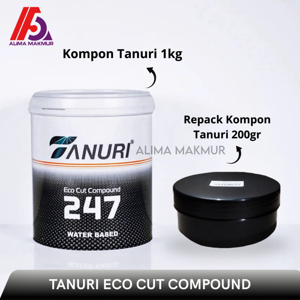 Tanuri Eco Cut Compound / Kompon Tanuri / Kompon Mobil