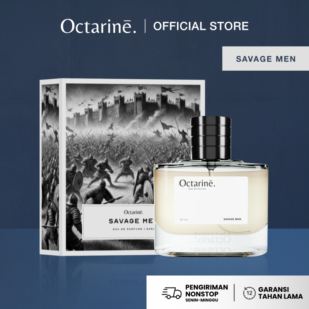 Octarine - Savage Men Parfum Pria Aroma Citrus Fresh Woody