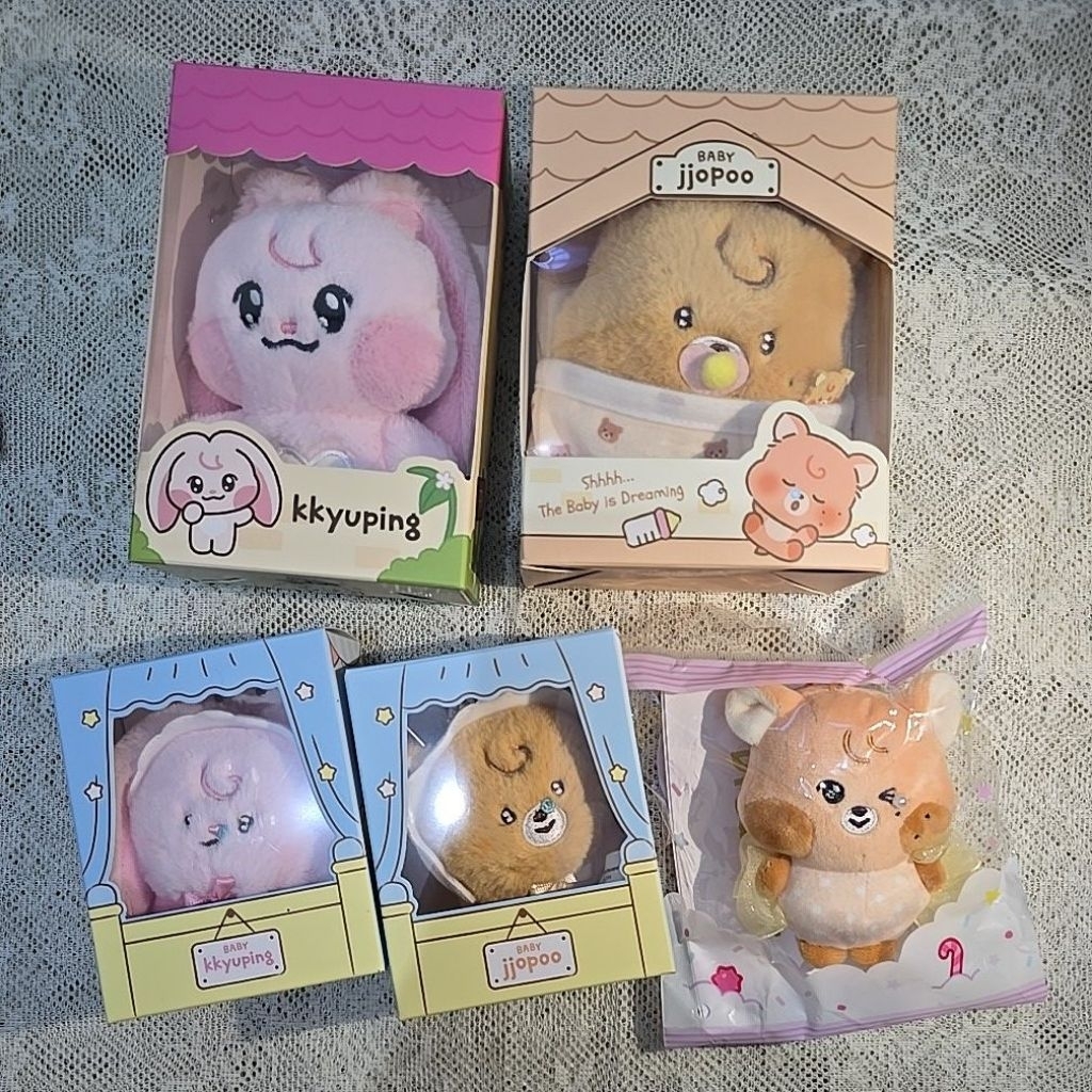 Doll Jjopoo & Kyuping Driemiez Line Friends