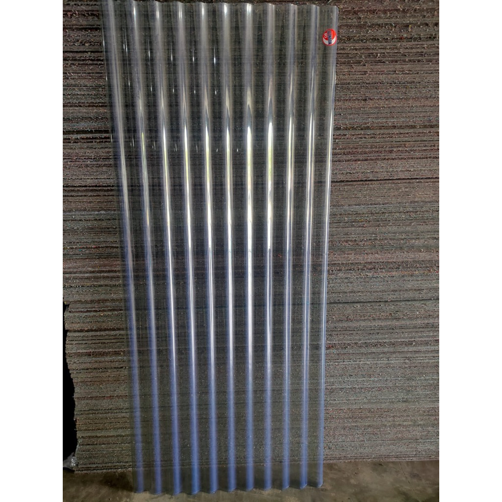 SENG PLASTIK GELOMBANG 210 CM PUTIH 7 KAKI BAGUS ZICO MOONLITE 08 BENING