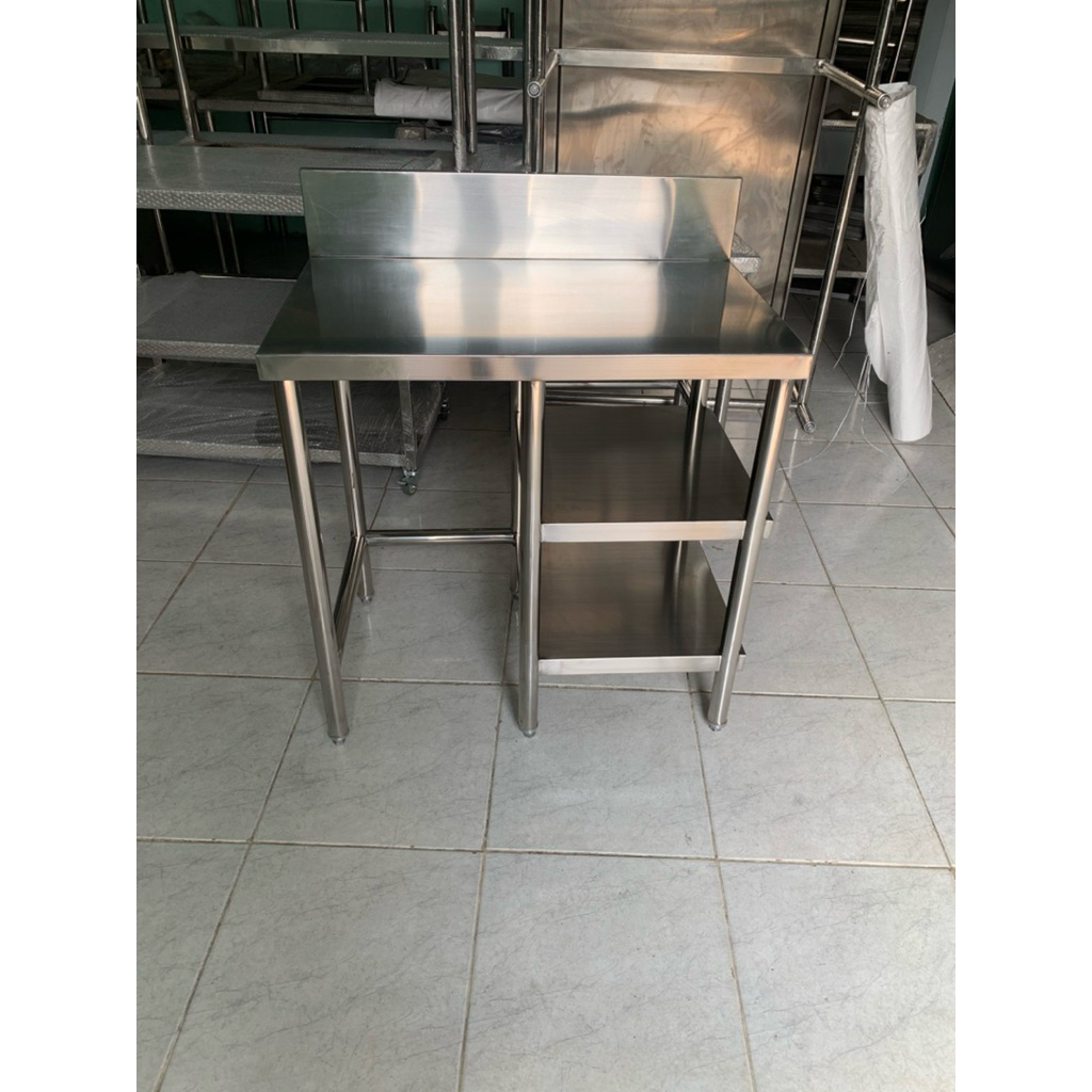 meja stainless stell 80x50x80