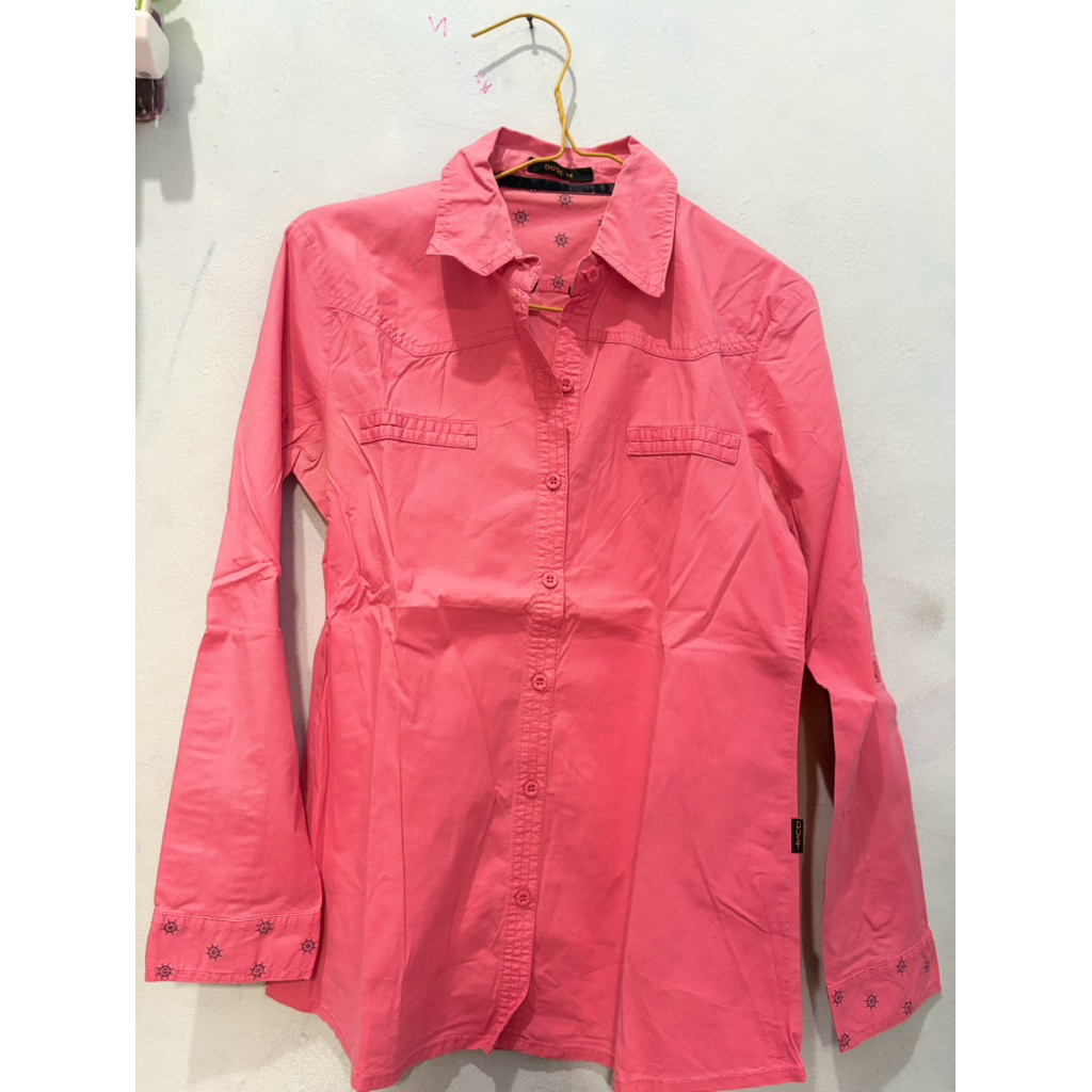 kemeja dust pink
