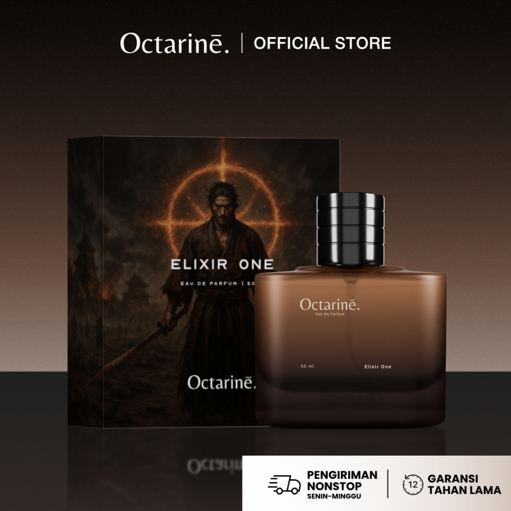 Octarine - Elixir One Eau de Perfume | Parfum Pria Tahan Lama Aroma Fresh Fruity Woody