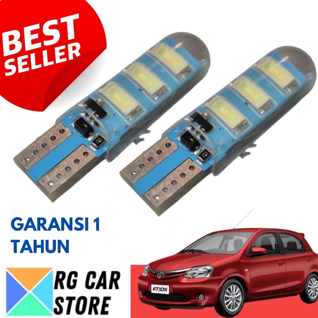 LED Lampu Senja Dajjal Etios Valco BLUE ICE 20Watt 12v Garansi 1 Tahun PnP Toyota Etios