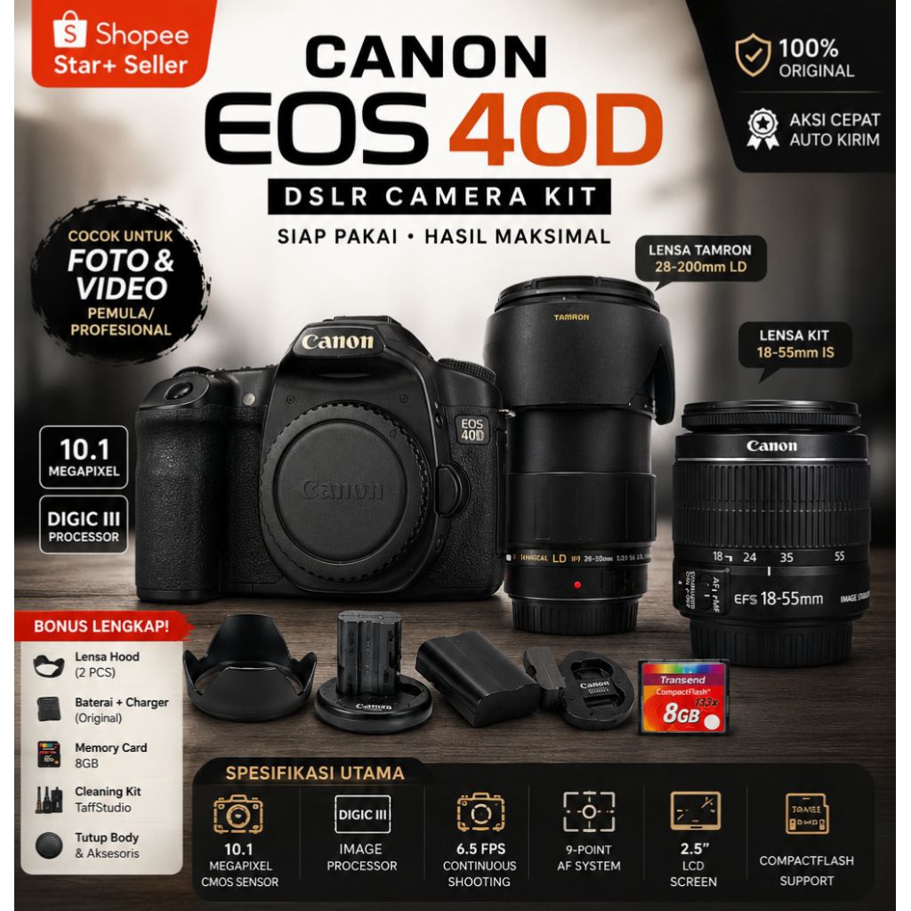 Kamera Canon 40D
