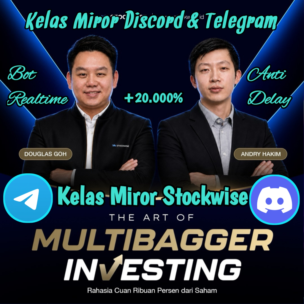 Kelas Miror Saham Stock Telegram Dan Discord Stockwise Andry Hakim Lengkap Realtime