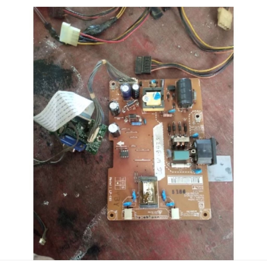 mesin monitor LG w1953se