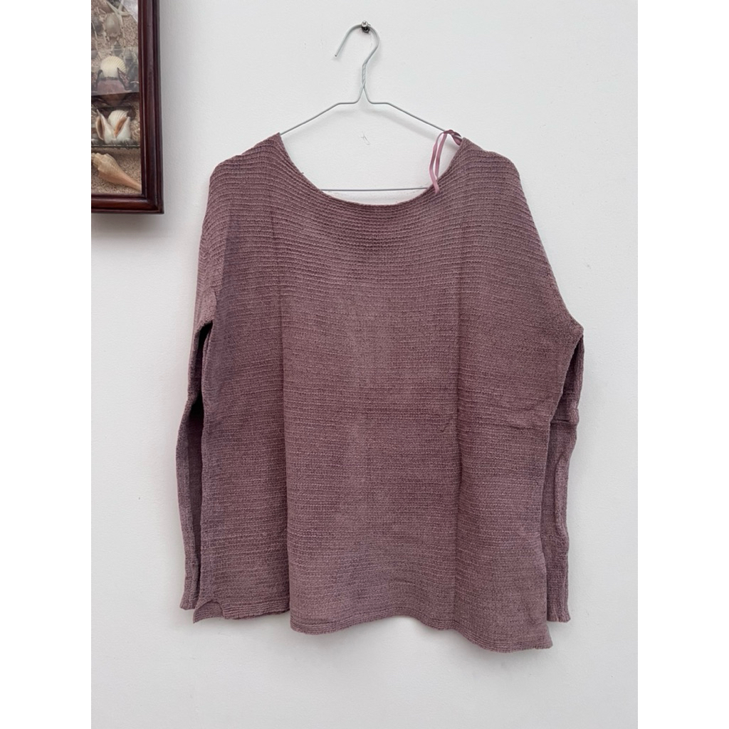 Pull & Bear Waffle Knit Sweater