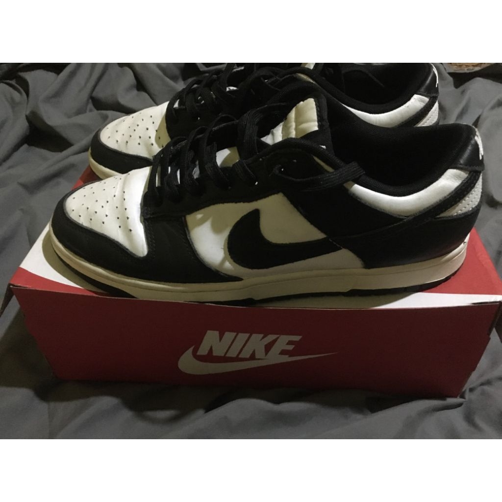 SEPATU NIKE SB DUNK LOW PANDA SIZE 42 SECOND ORIGINAL