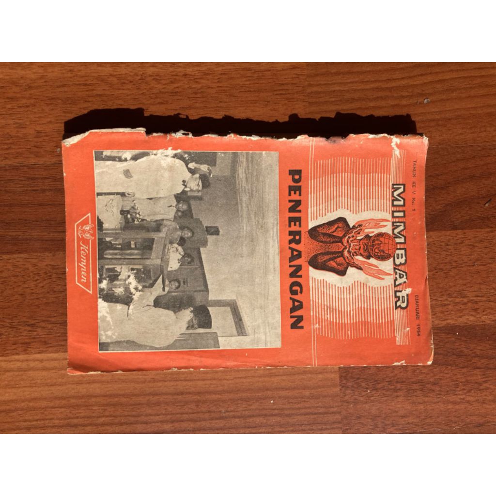 Buku mimbar penerangan tahun ke V No 1 - tahun 1954