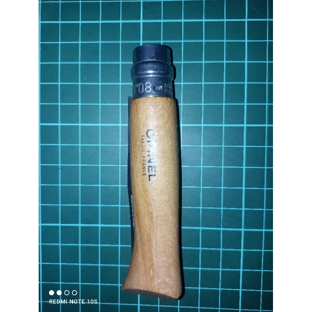 Pisau Lipat Outdoor Opinel N08 Stainless Steel