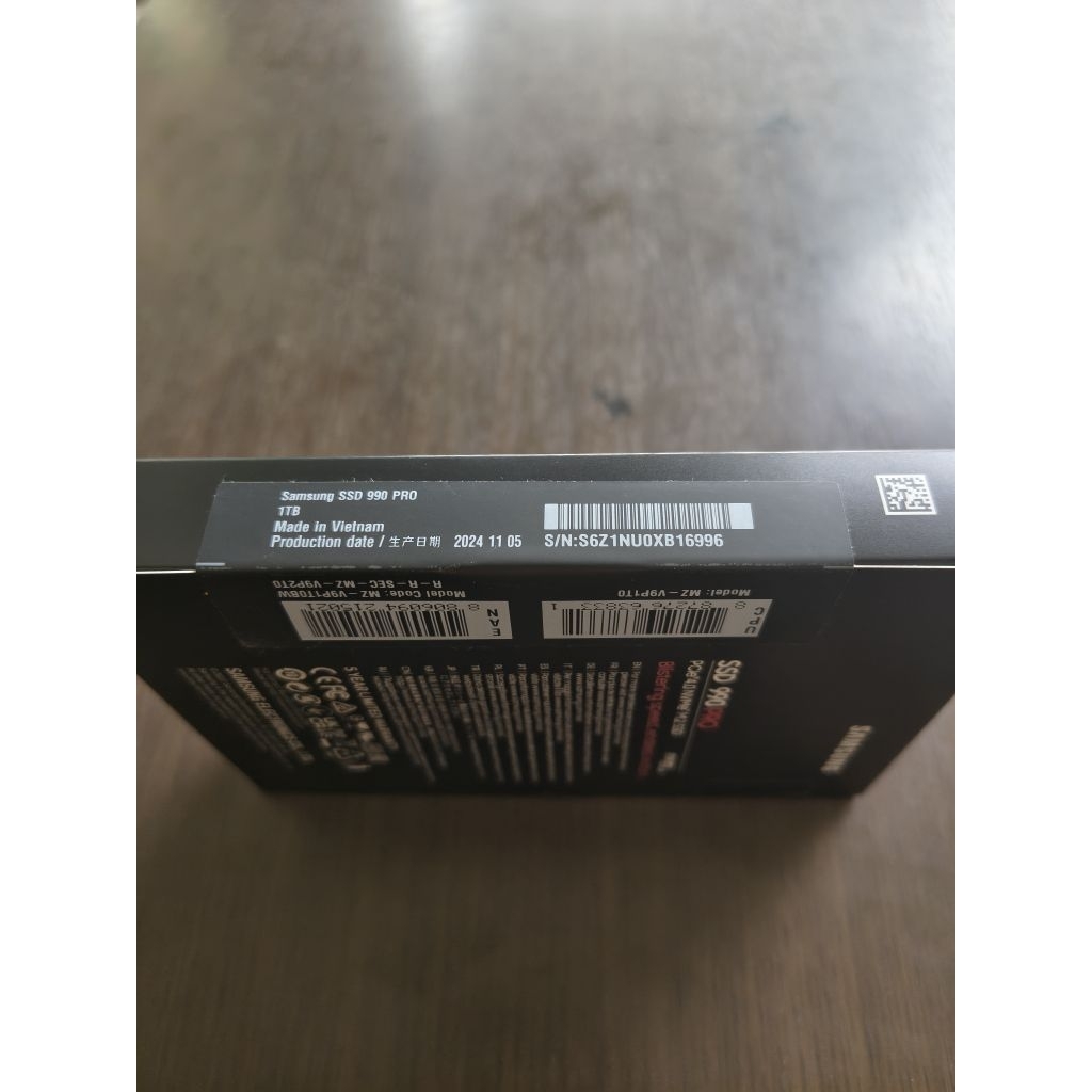 nvme samsung 990 pro 1 tb