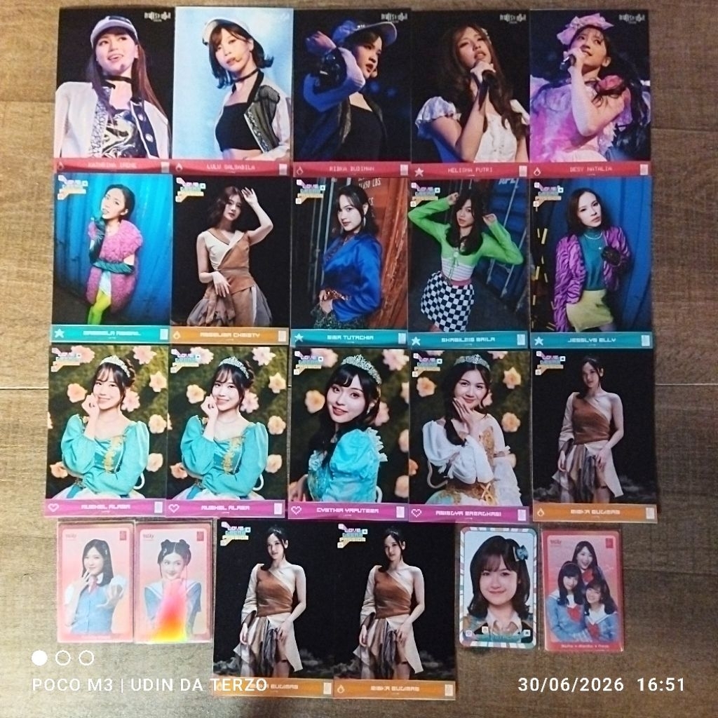 Bundle Take All Photocard Photopack Request Hour 2026 dan LOVE DREAM PASSION (Eli,Lulu,Kathrina,Desy